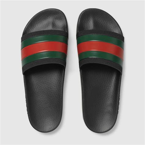 gucci flip flops mens|men's gucci slides size 10.